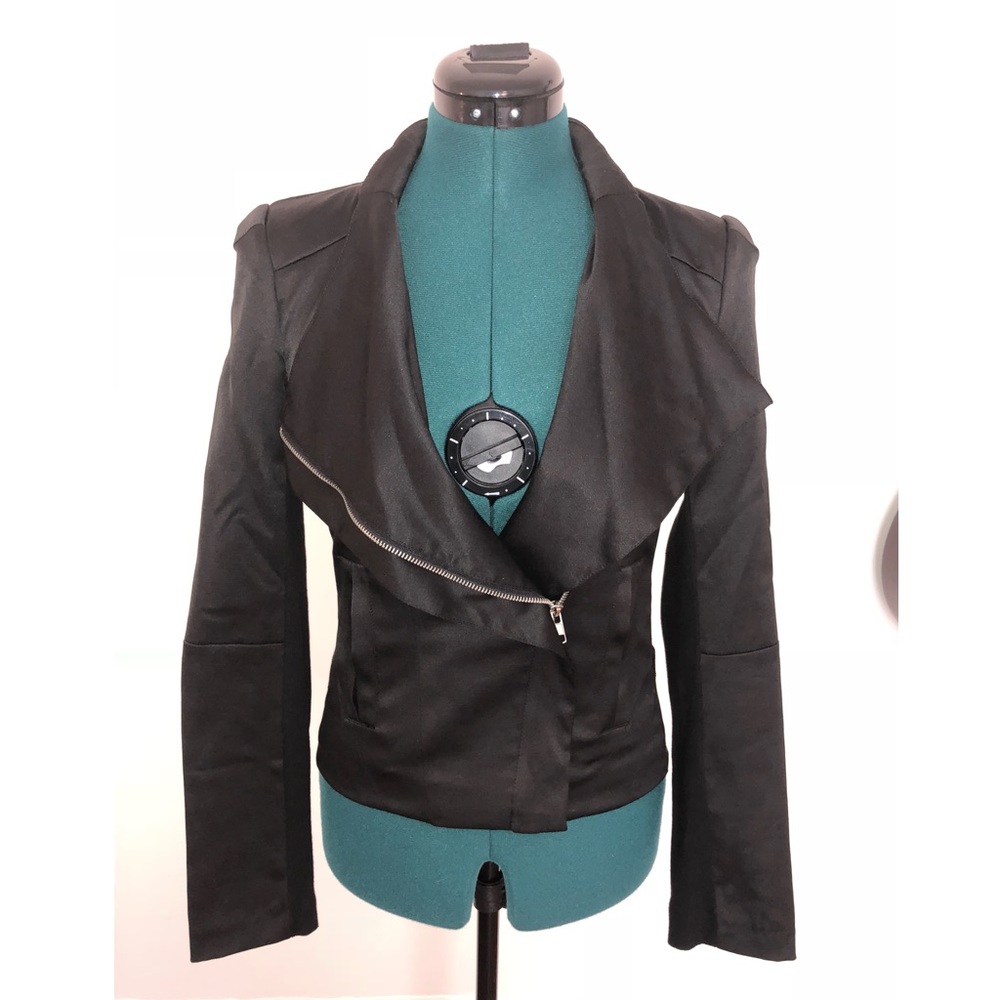 Asymmetrical Zip Blazer